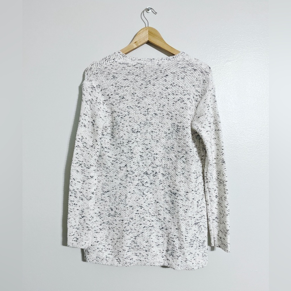 Pure J.Jill New! Cotton Speckled Cardigan - Picture 4 of 5